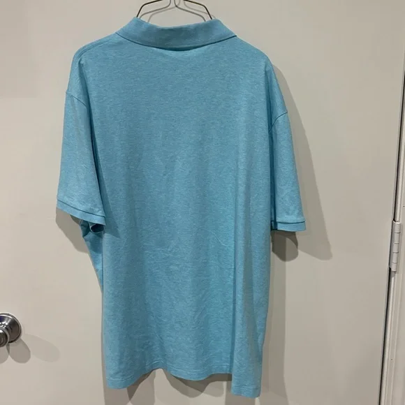 Polo by Ralph Lauren Sky Blue Men's Polo Shirt Classic Fit Size L - Picture 5 of 5